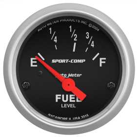 Sport-Comp™ Electric Fuel Level Gauge 3315